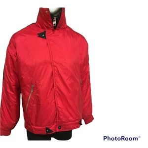 Vintage Carrera Thinsulate Shoulder Logo Color Red Yellow Jacket Men’s Medium